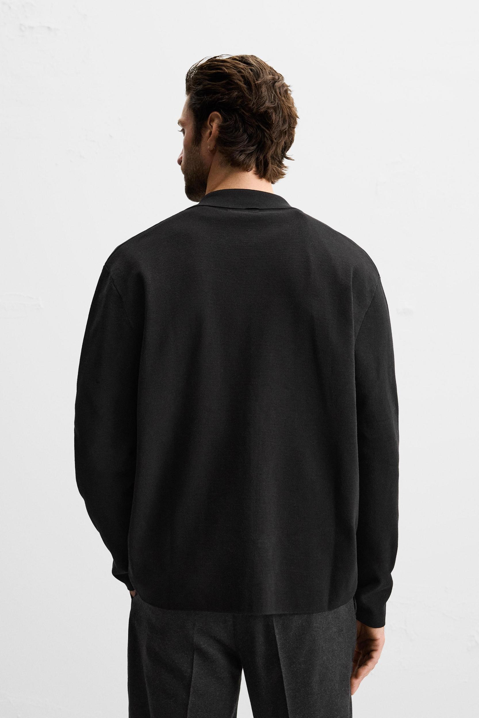 POCKETED COTTON CARDIGAN Product Image