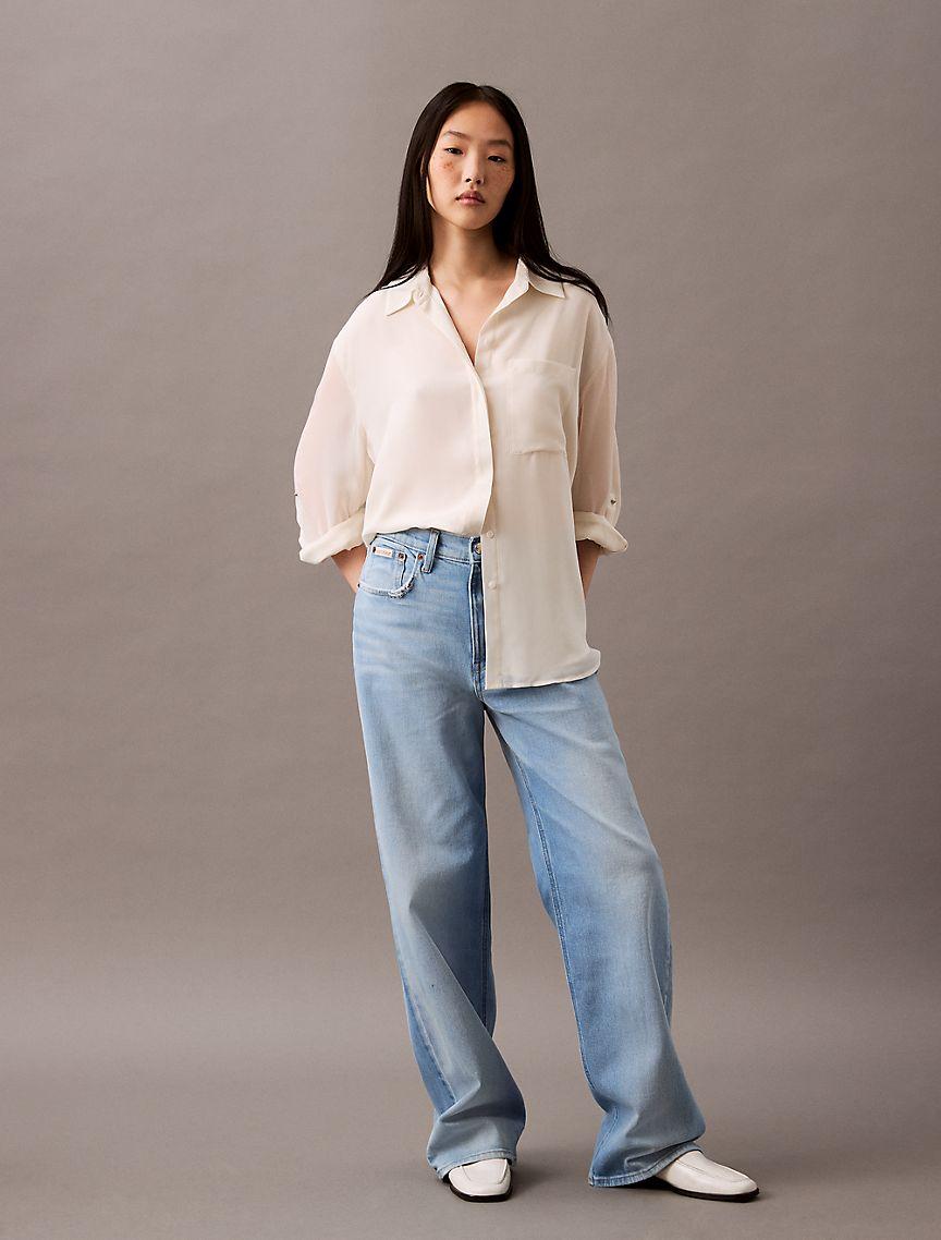 Utility Roll Sleeve Tunic Product Image