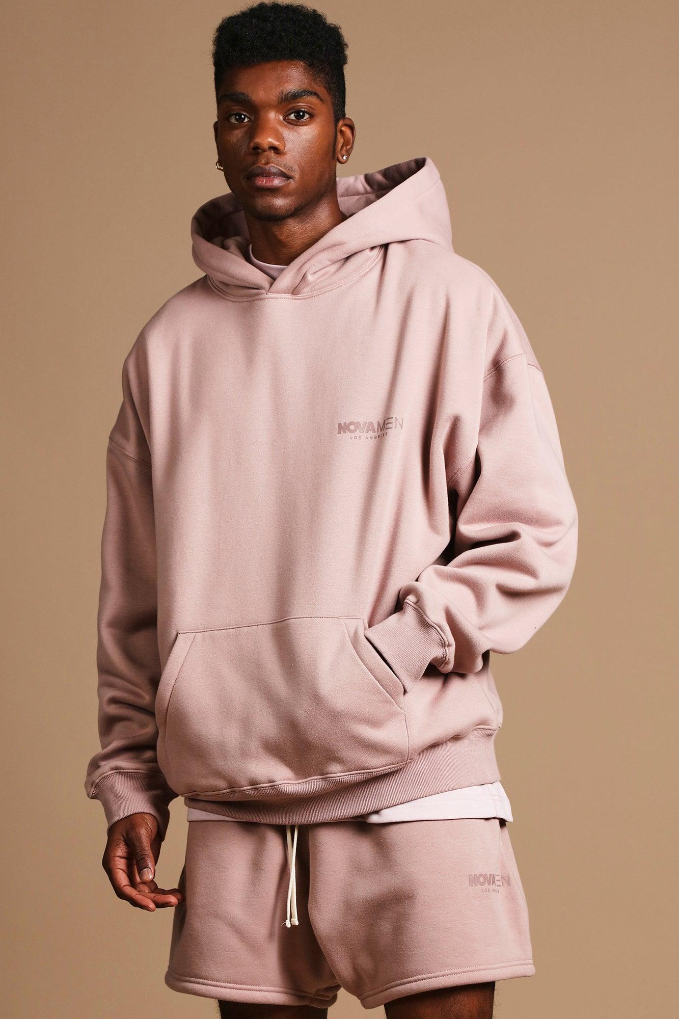 Tyson Everyday Oversized Hoodie - Mauve Product Image