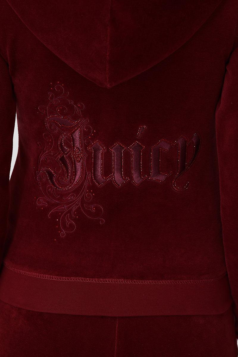 Monogram Heritage Cotton Velour Hoodie Product Image