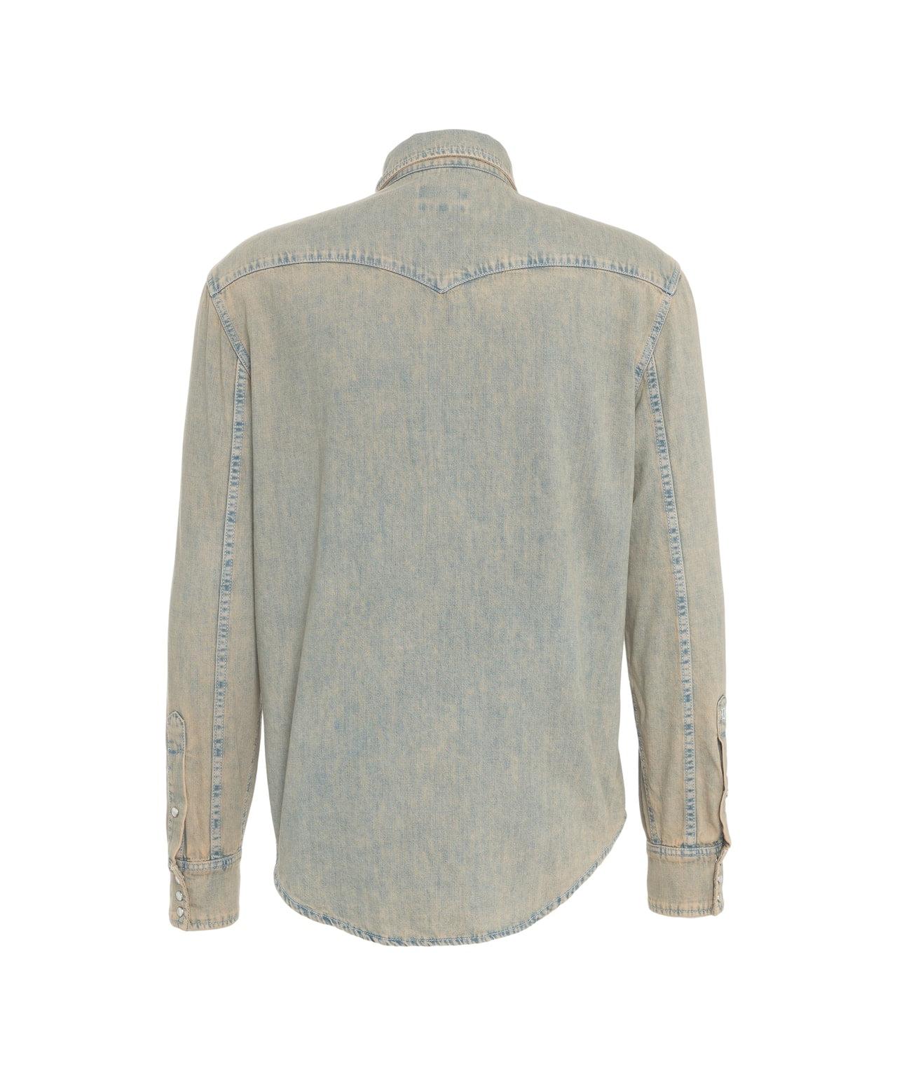 Western denim shirt Product Image