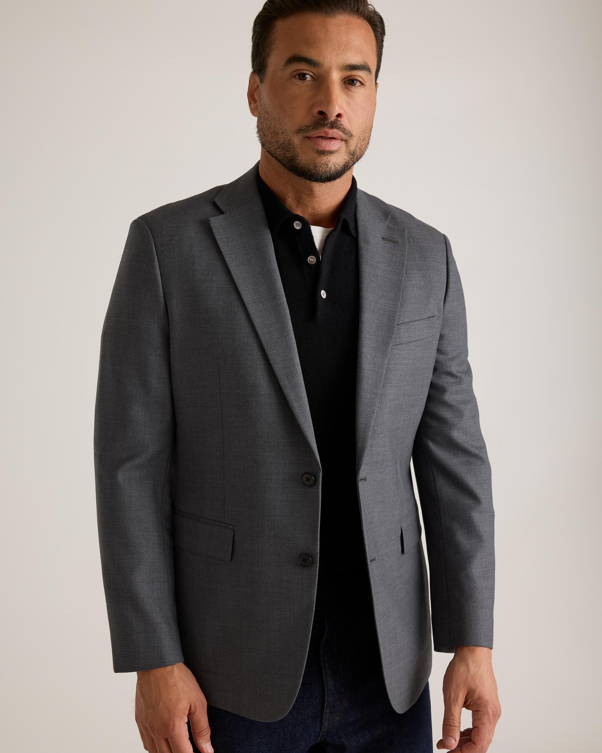 Quince | Men's Mongolian Cashmere Polo Sweater Product Image