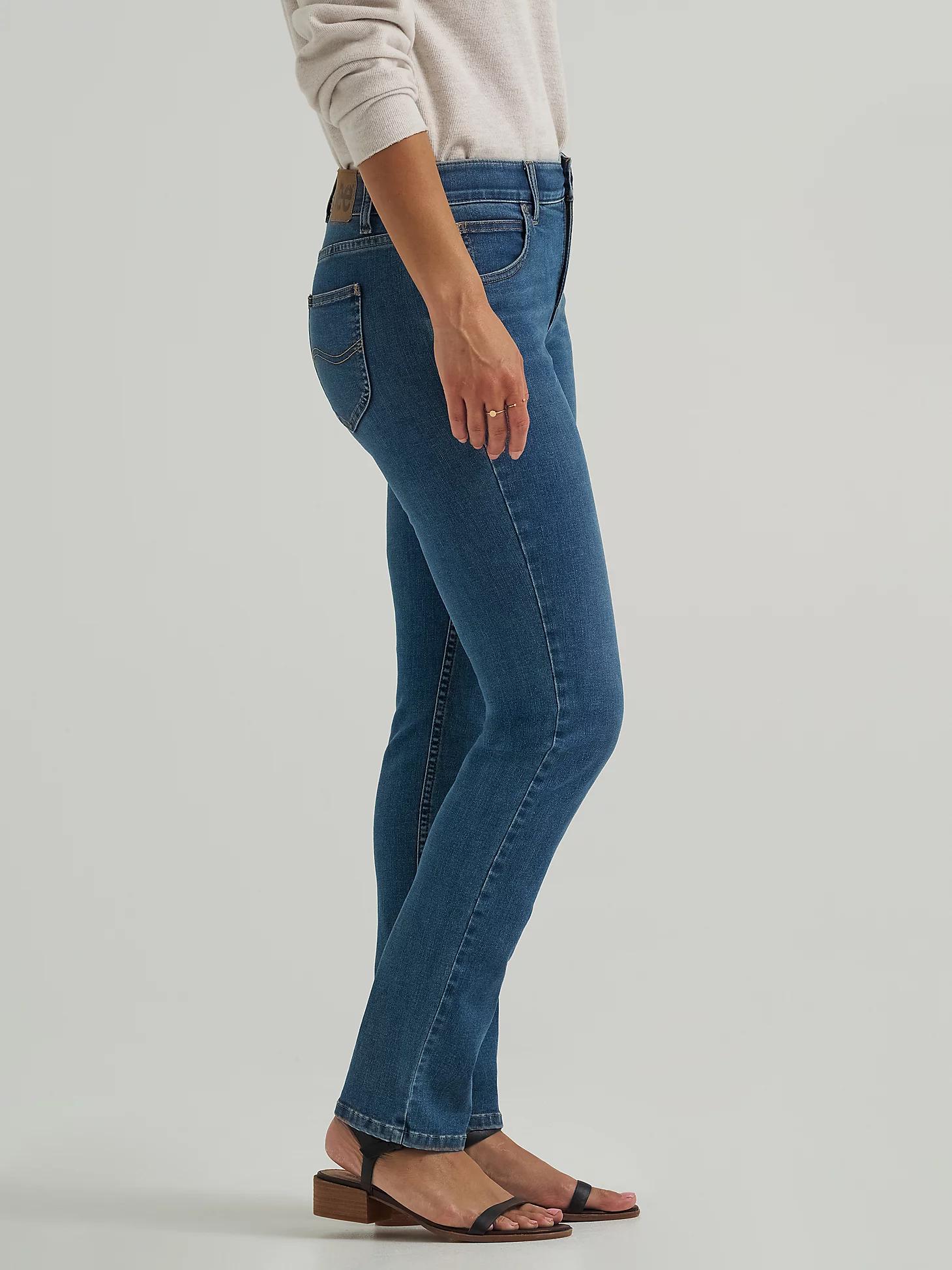Women's Ultra Lux Comfort Flex Motion Slim Straight Jean with Ever Fit® | Women's Jeans | Lee® Product Image
