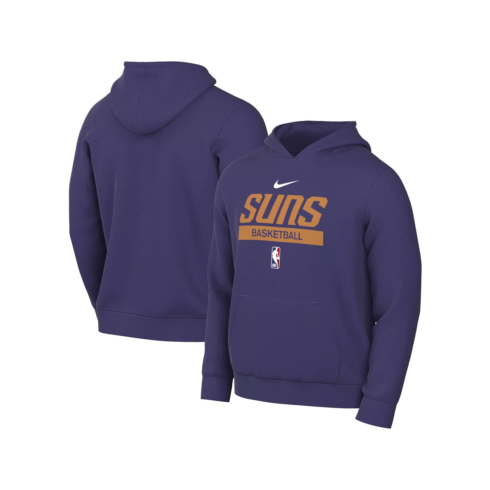 Men's Nike Purple Phoenix Suns 2022/23 Spotlight On-Court Practice Performance Pullover Hoodie,  Product Image