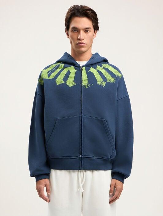 Big Neck Logo Zip Hoody Product Image