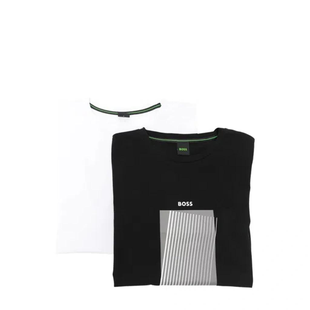 HUGO BOSS Graphic Print T-shirt In Multi Product Image