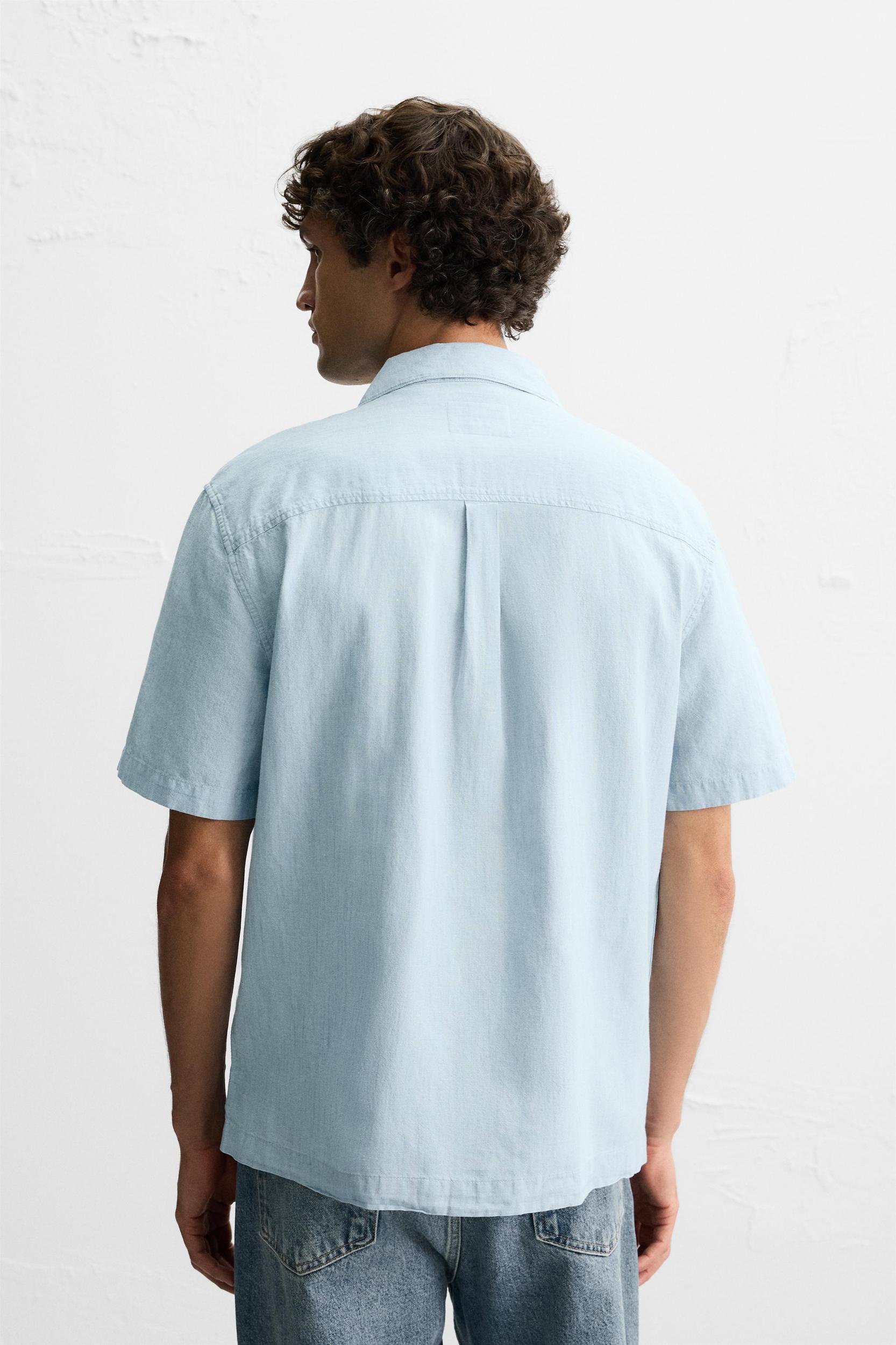 COTTON - LINEN SHIRT Product Image
