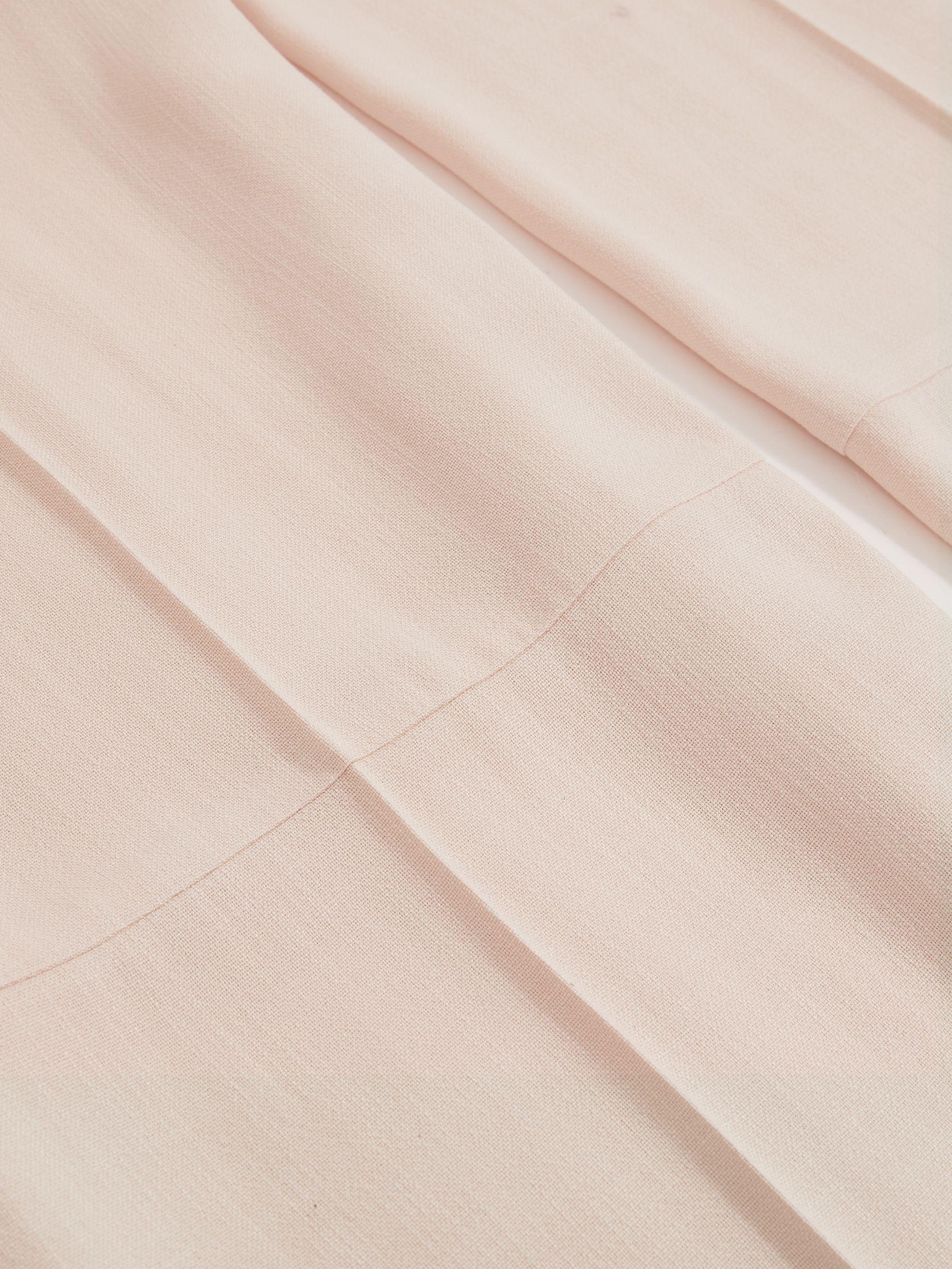 Wide-Leg Suit Trousers in Pink Product Image