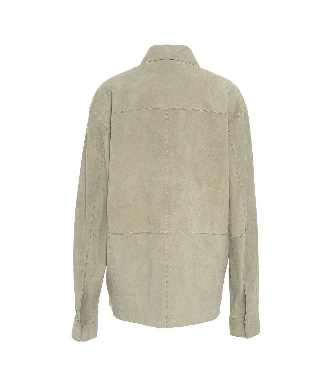 Overshirt in suede Product Image
