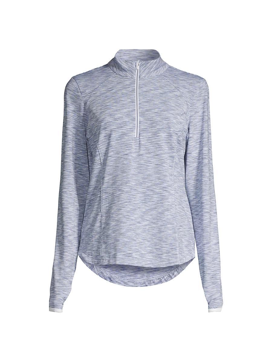 Womens Shae Half-Zip Pullover Top Product Image
