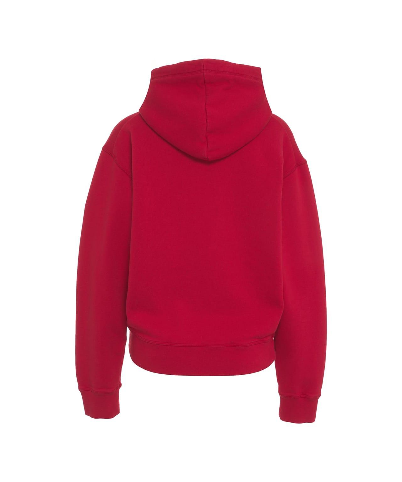 Hoodie with logo lettering Product Image