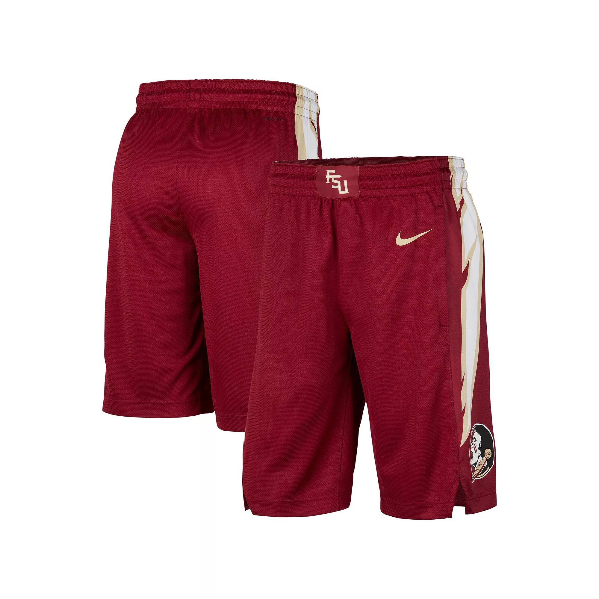 Men's Nike Garnet Florida State Seminoles Replica Performance Shorts, Size: Medium, Red Product Image