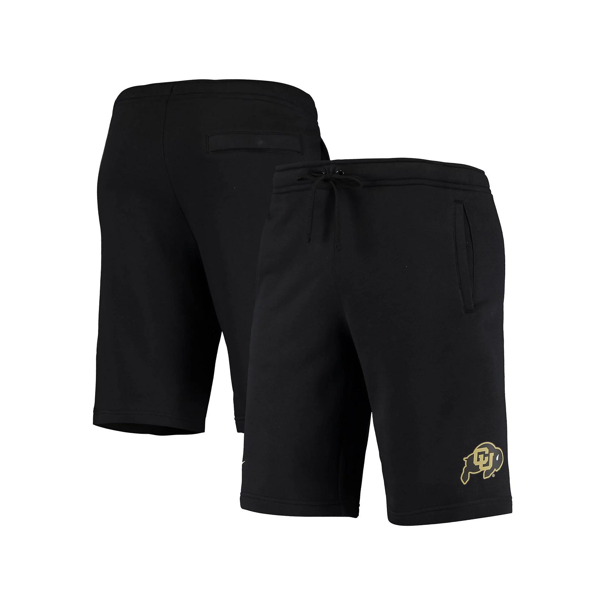 Men's Nike Black Colorado Buffaloes College Primary Logo Club Fleece Shorts,  Product Image