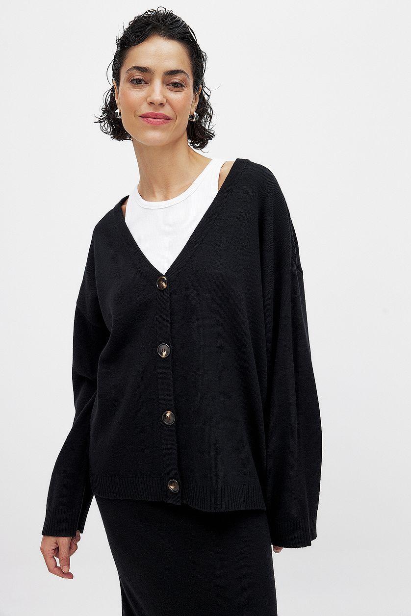 Knitted Oversized Cardigan Product Image