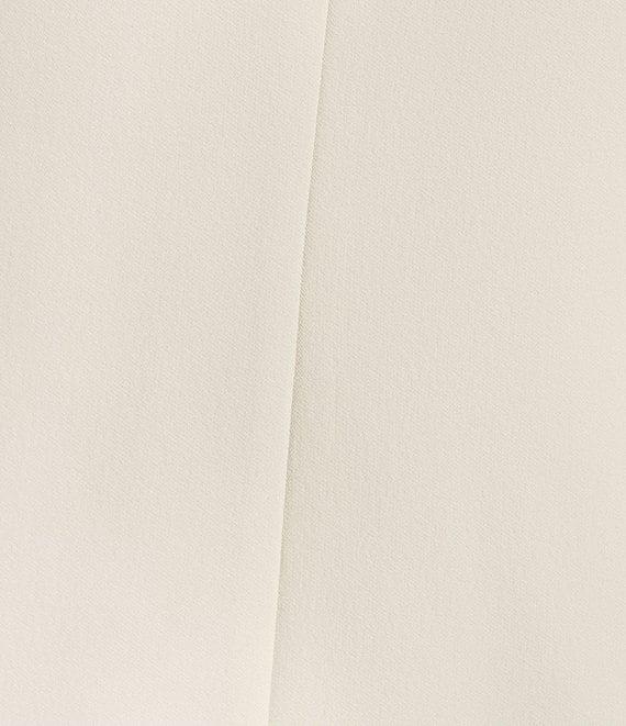 Kasper Open Front Collarless Long Sleeve Framed Jacket Product Image