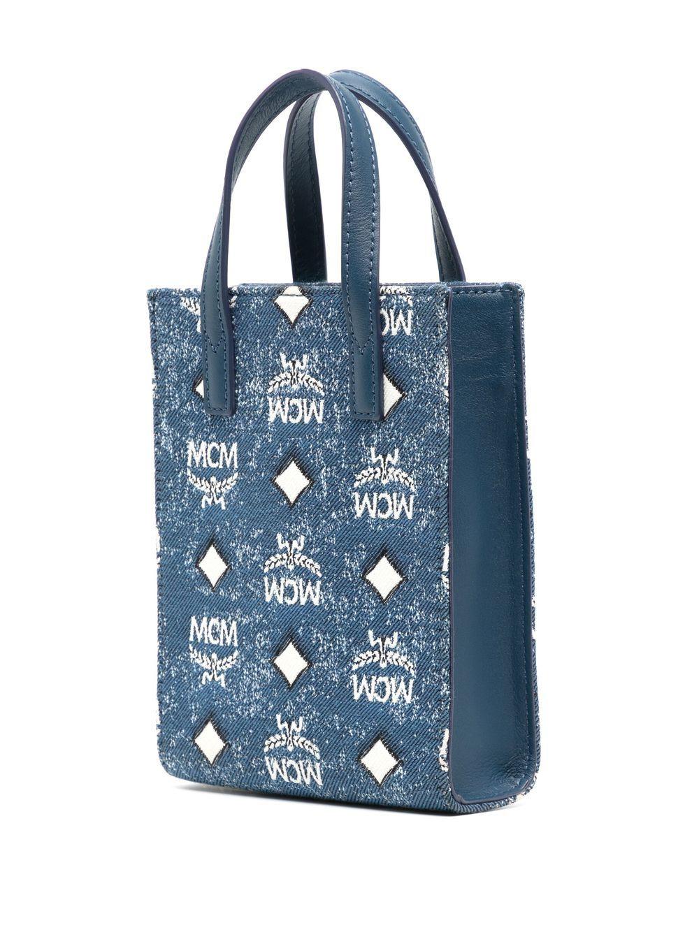 mini Aren denim crossbody bag Product Image