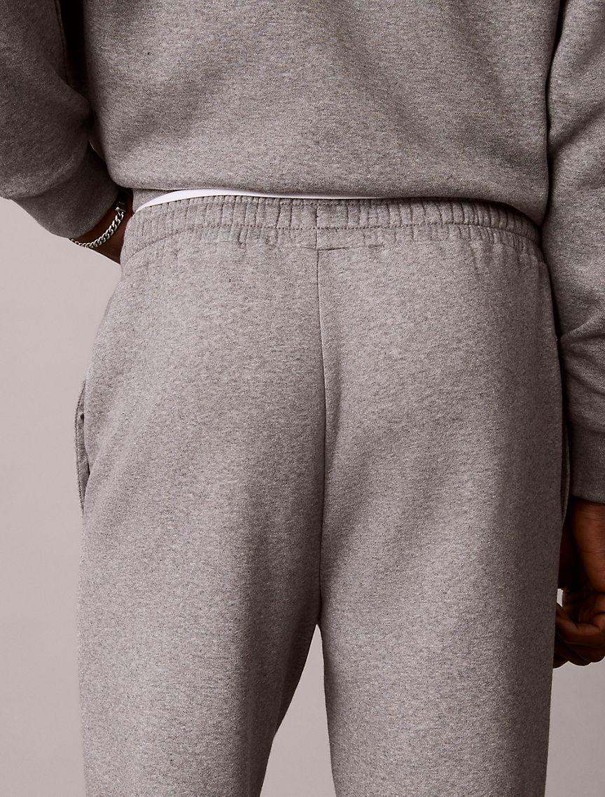 Fleece Layered Monogram Graphic Sweatpants Product Image