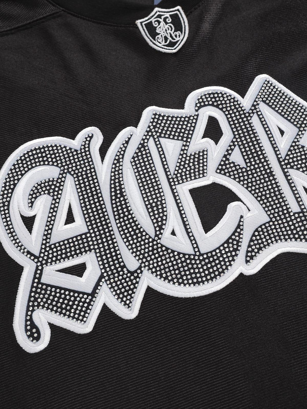 Aelfric Eden Hotfix Rhinestone Football Jersey Product Image