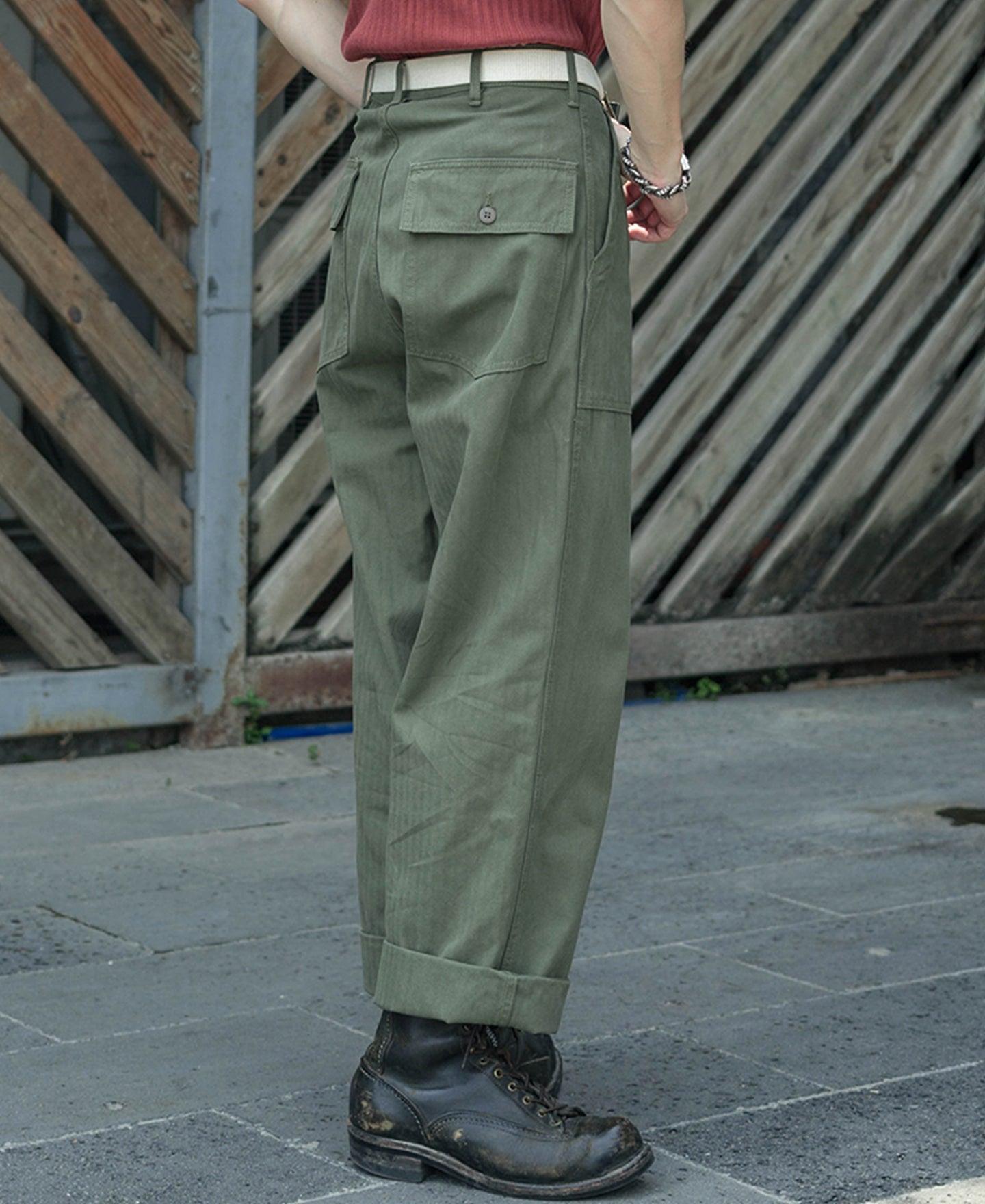1947 1st 838A OD7 Utility Fatigue Pants Product Image