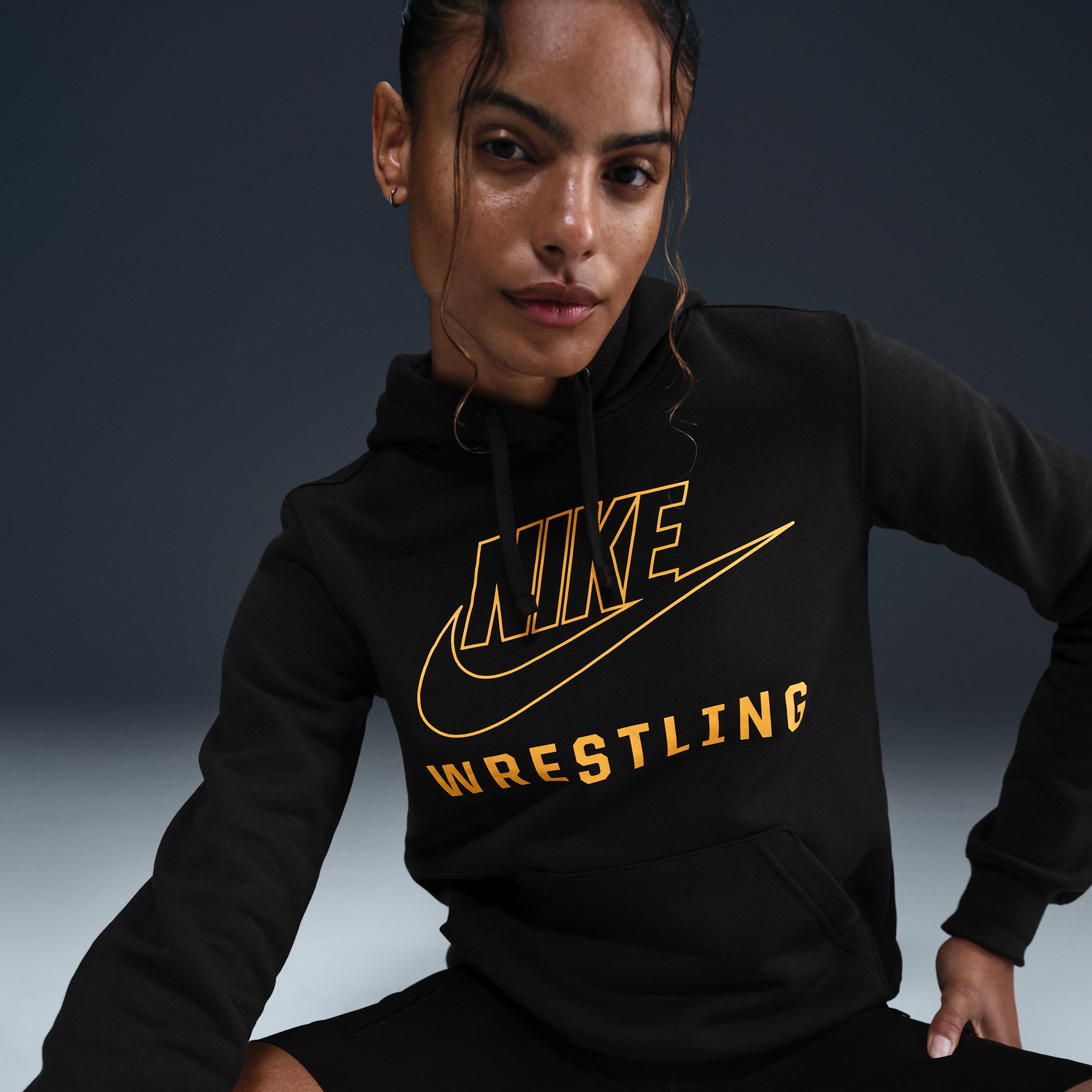 Nike Womens Wrestling Pullover Hoodie | APS471-100 Product Image