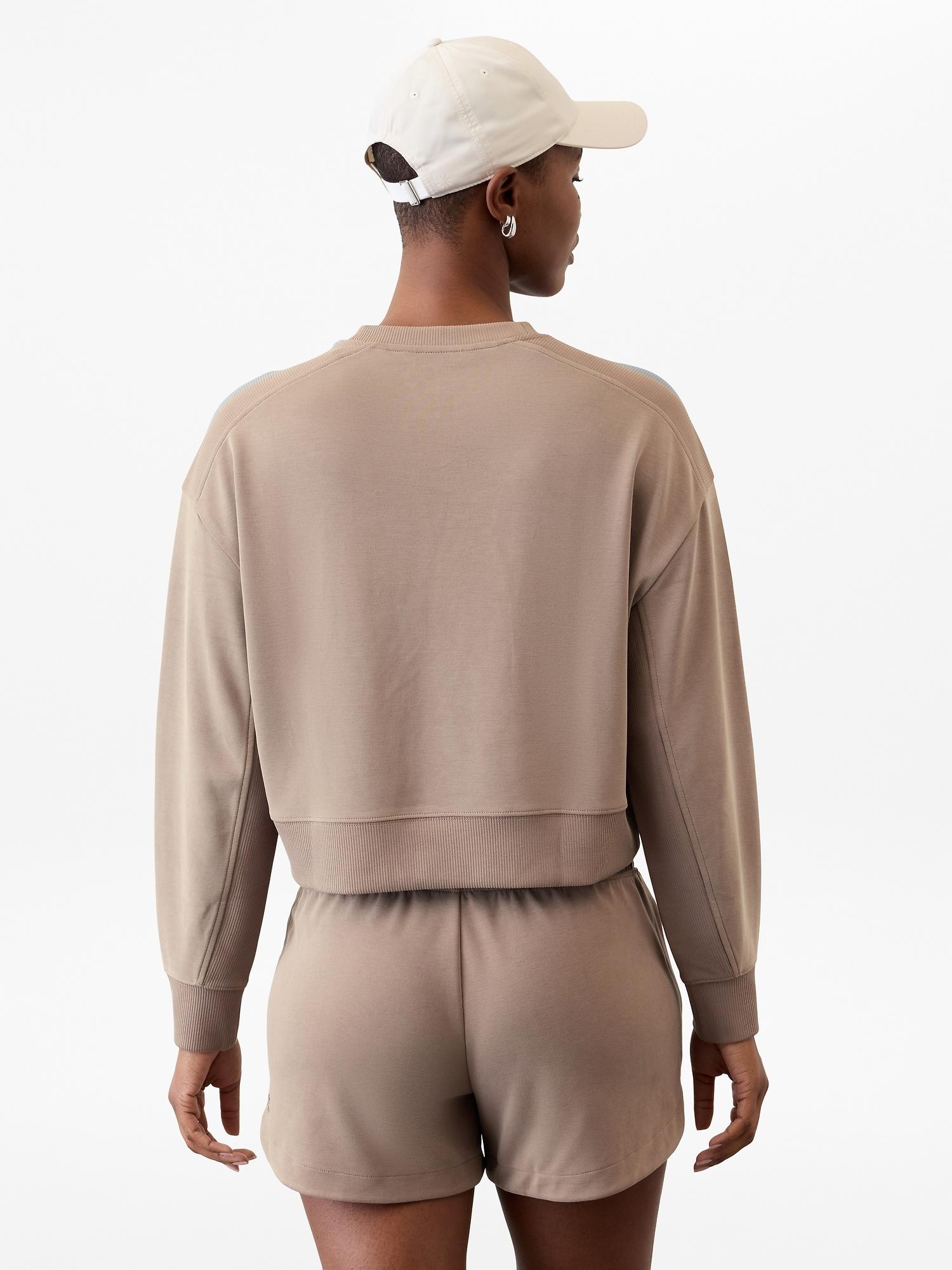 Seasoft Rib Crewneck Sweatshirt Product Image