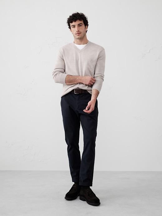 Merino V-Neck Sweater Product Image