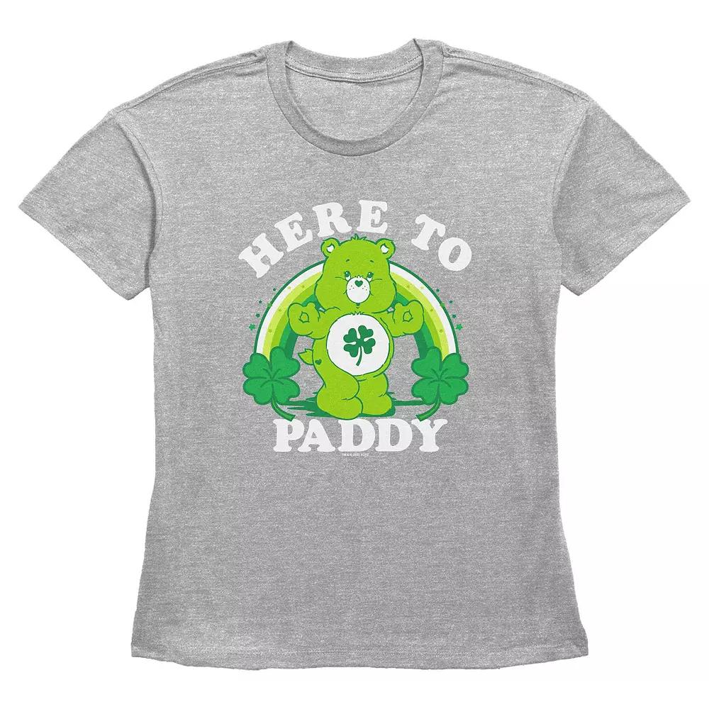 Women's Care Bears Good Luck Bear Here To Paddy Graphic Tee,  Product Image