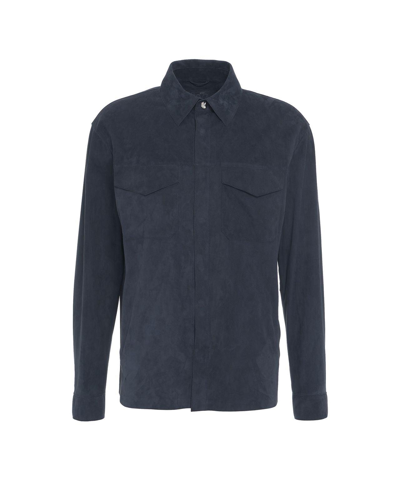 Overshirt in suede Product Image