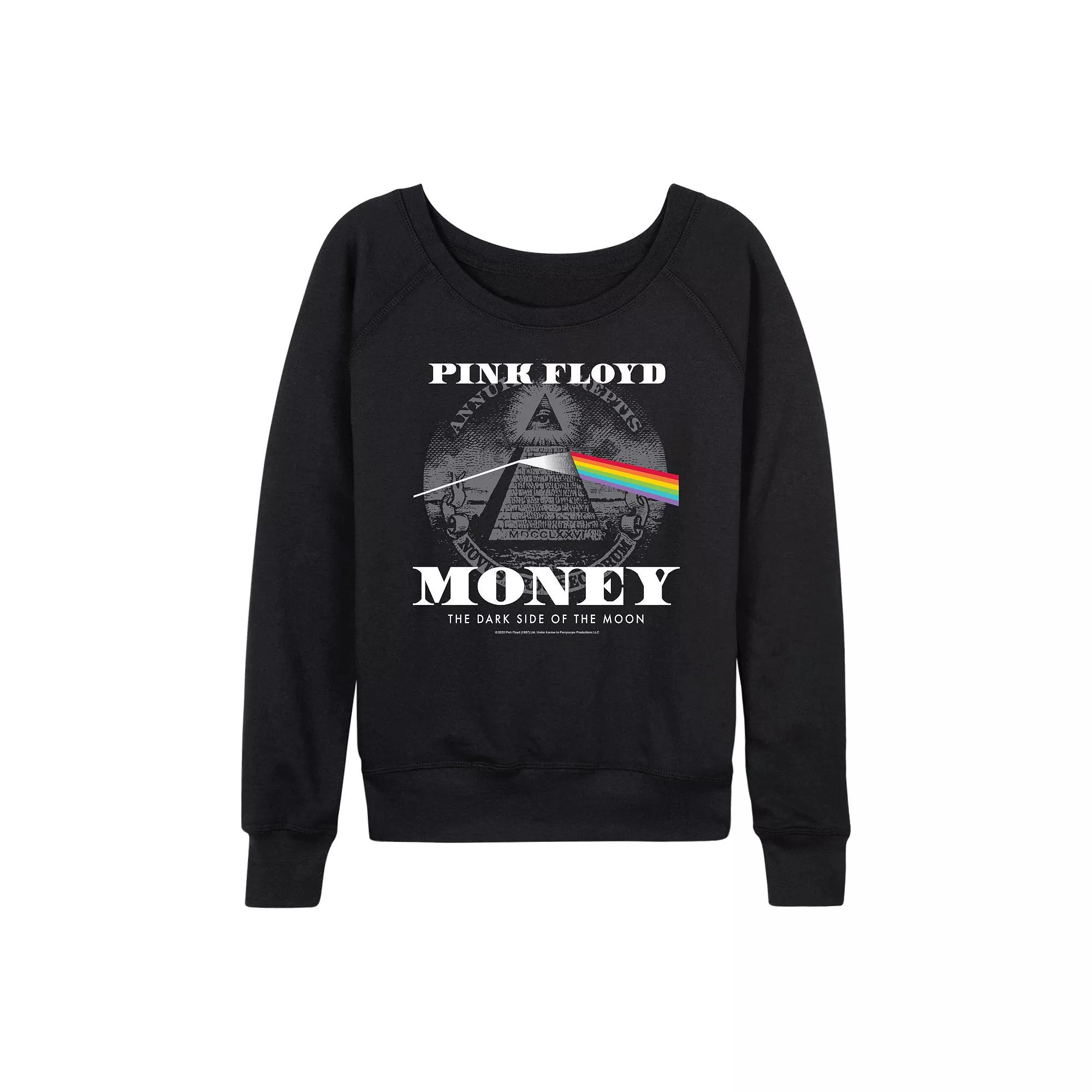 Women's Pink Floyd Money Prism French Terry Long Sleeve Tee,  Product Image