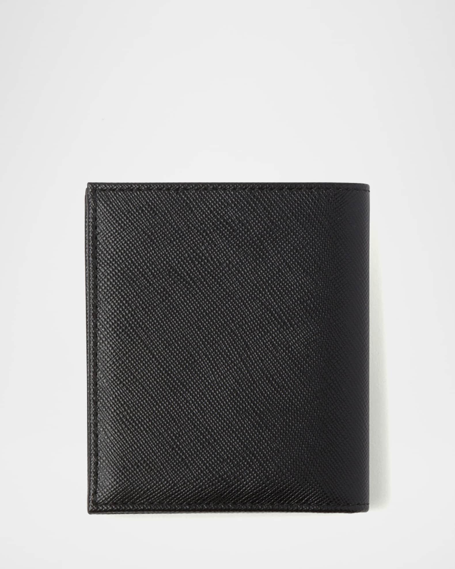 Men's Saffiano Leather Bifold Wallet Product Image