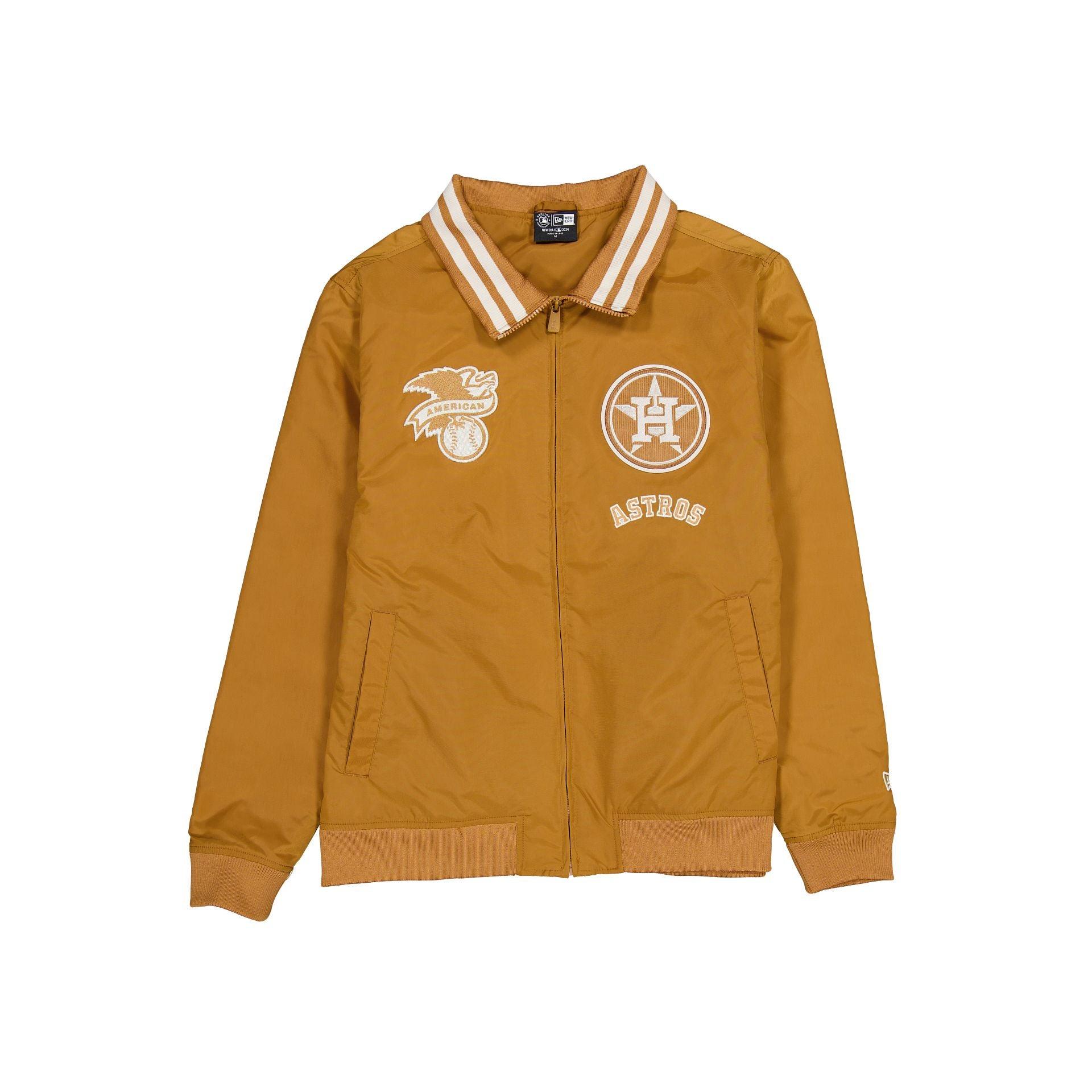 Houston Astros Light Bronze Logo Select Jacket Male Product Image