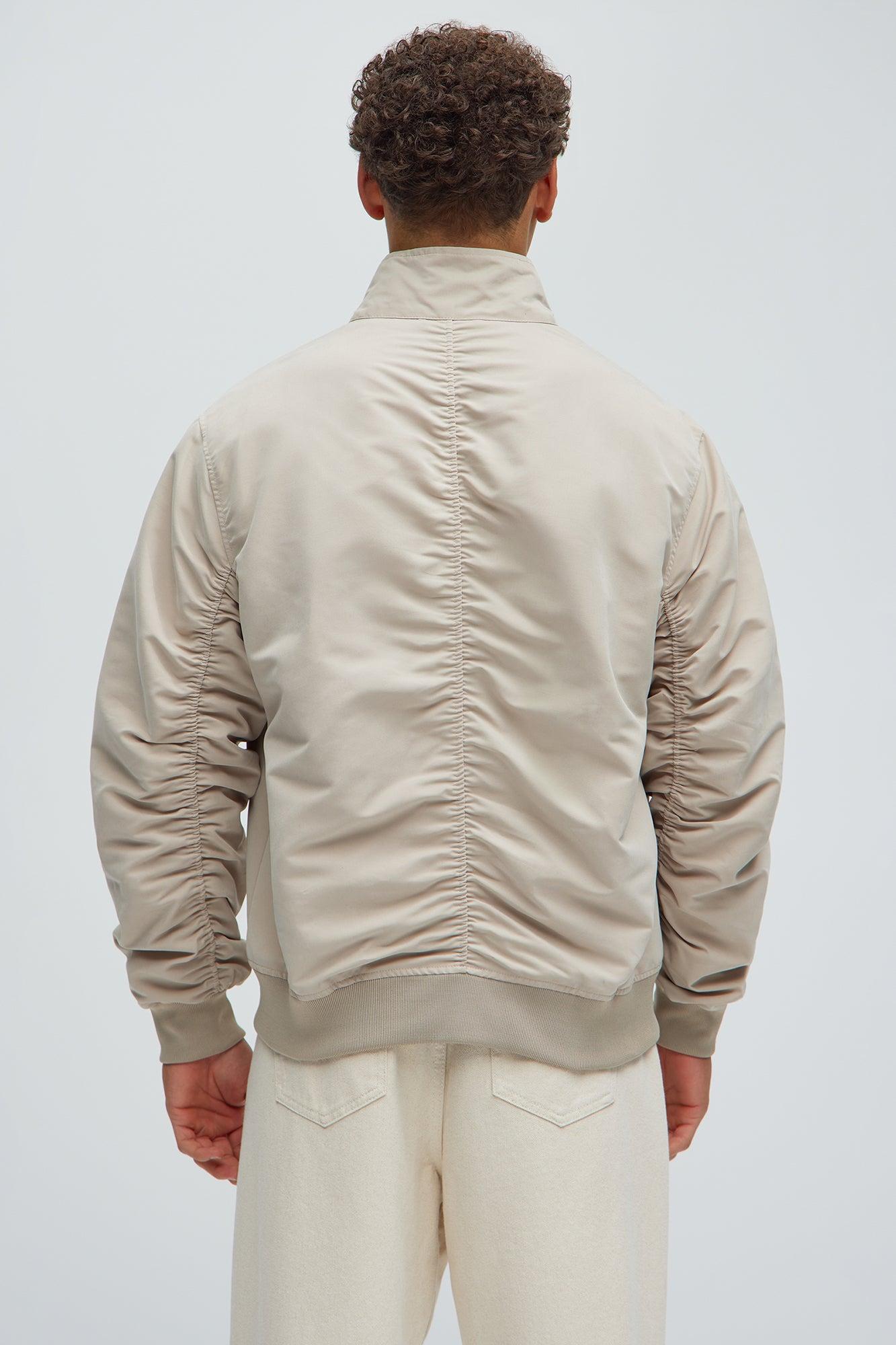 Quite Unique Service Station Jacket - Tan Product Image