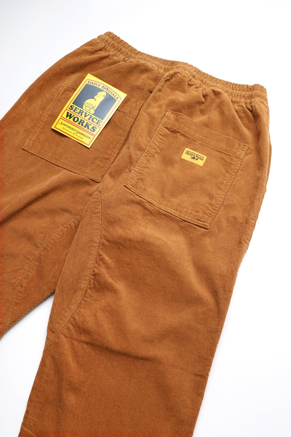 Service Works - Corduroy Chef Pants - Pecan Product Image