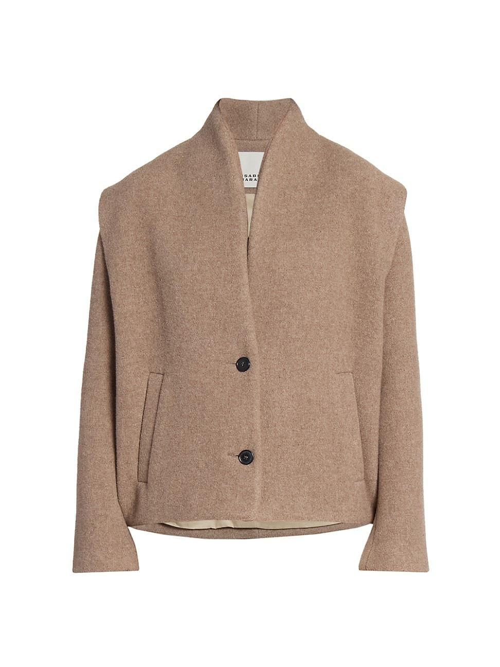 Womens Drogo Wool-Blend Jacket Product Image