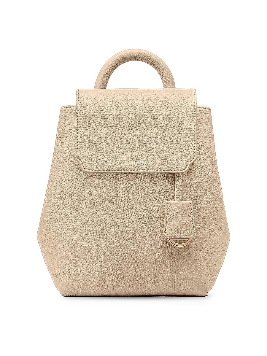 Womens Mini Soft Leather Backpack Product Image