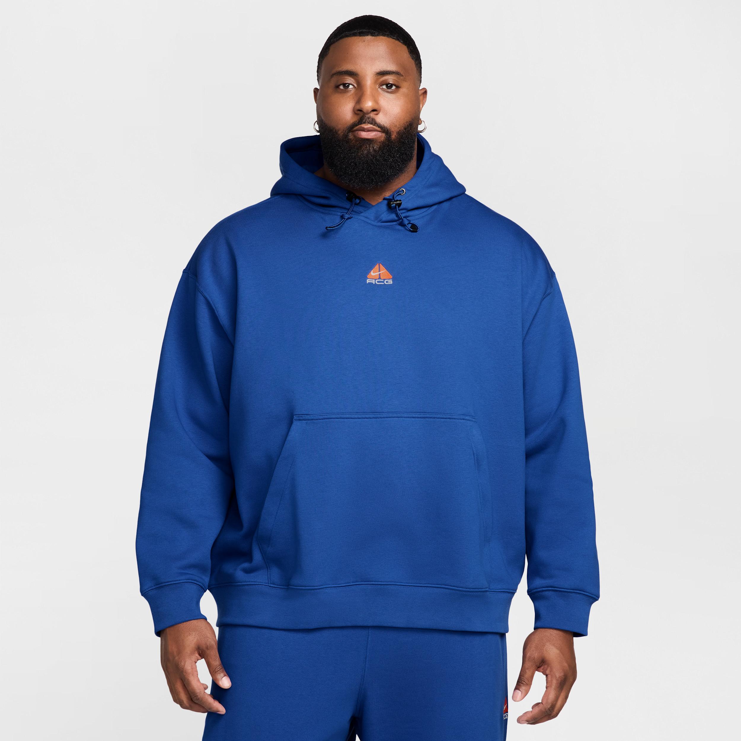 Mens Nike ACG Therma-FIT Fleece Pullover Hoodie | DH3087-480 Product Image