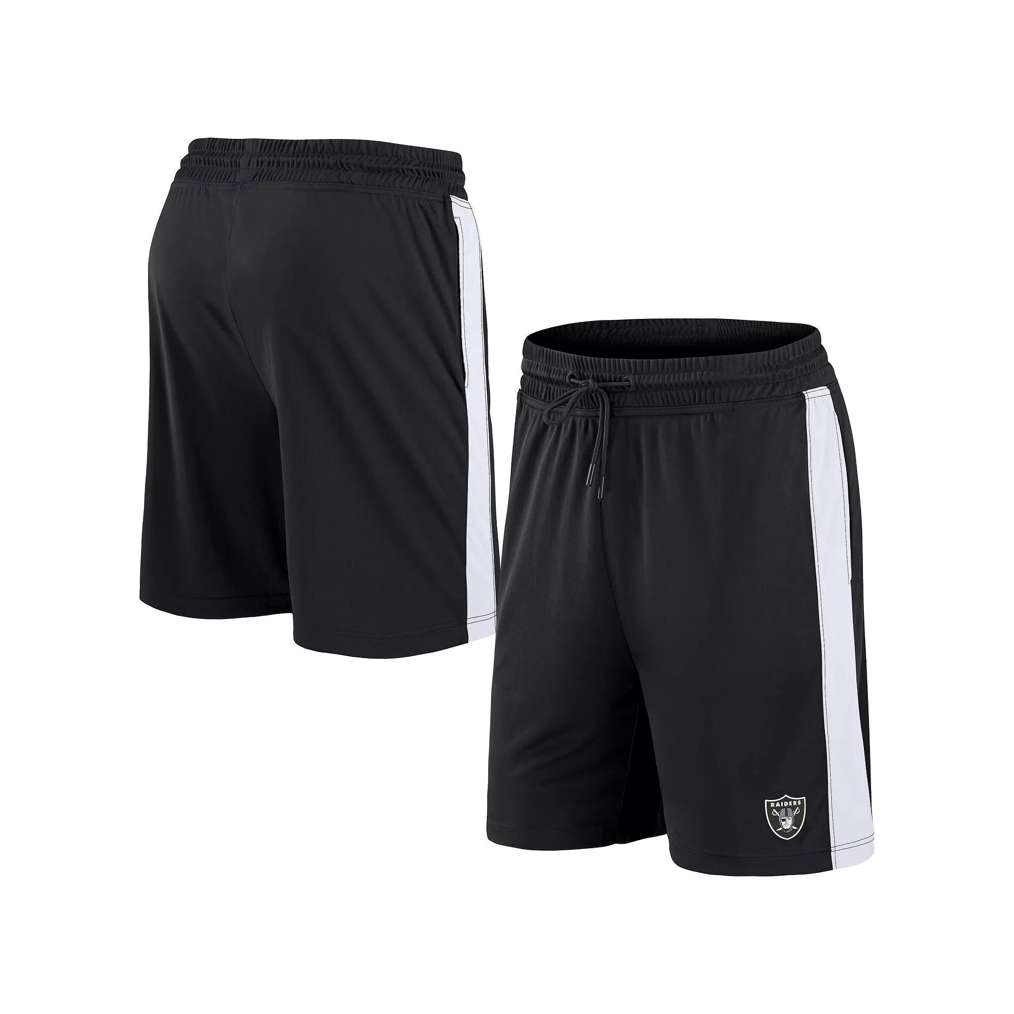 Men's Fanatics Branded Black Las Vegas Raiders Break It Loose Shorts,  Product Image
