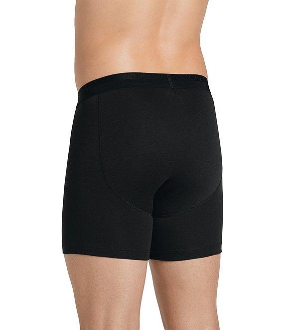 Jockey Signature Pima Cotton Mid-Rise Boxer Briefs 3-Pack Product Image