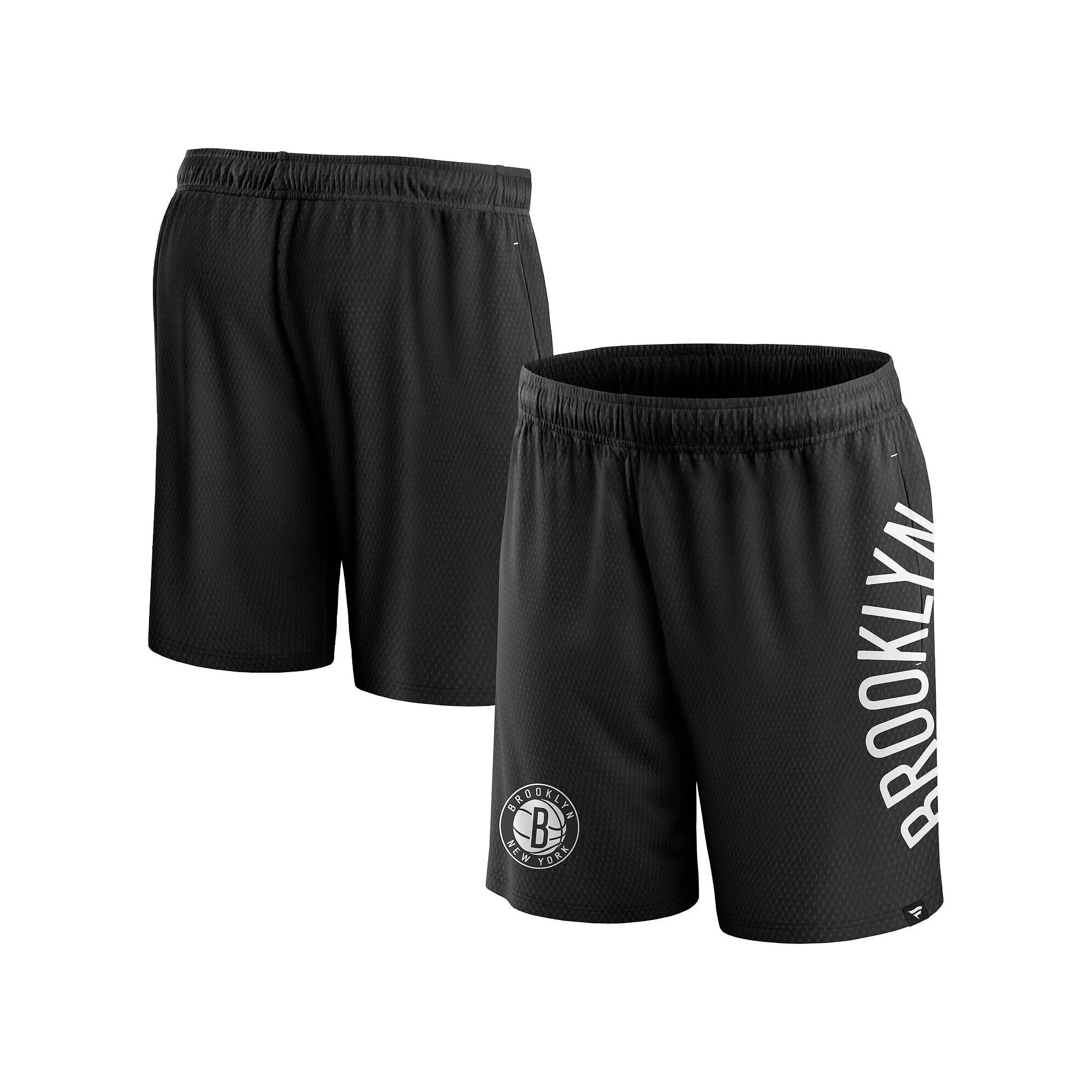 Men's Fanatics Branded Red Houston Rockets Post Up Mesh Shorts,  Product Image