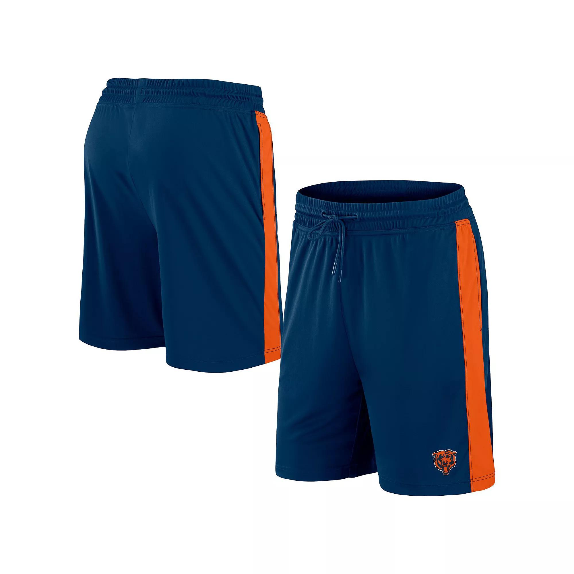 Men's Fanatics Branded Navy Chicago Bears Break It Loose Shorts, Size: Medium, Blue Product Image