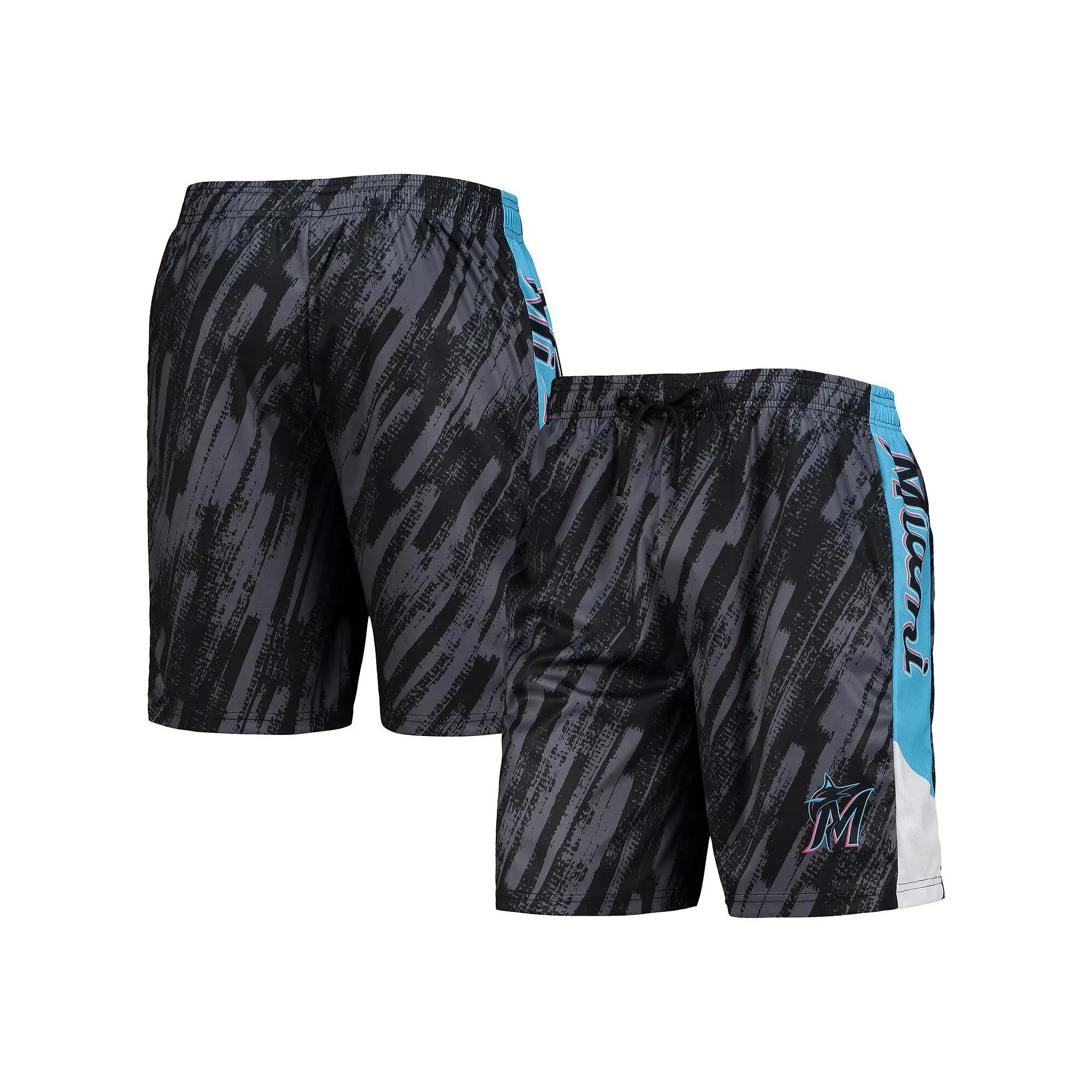 Men's FOCO Black Miami Marlins Static Shorts,  Product Image