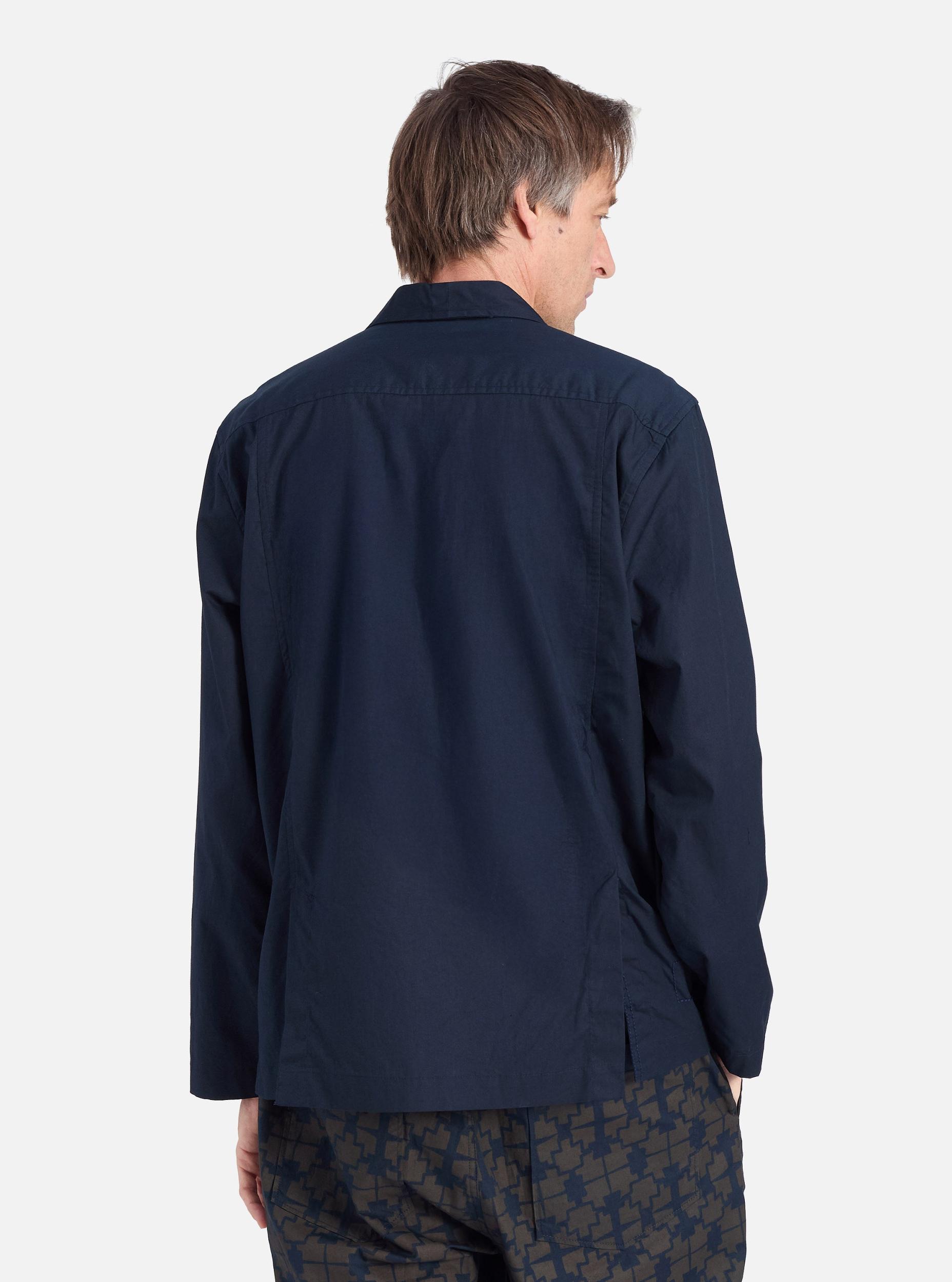 Universal Works Cancun Jacket in Navy Broadcloth Product Image