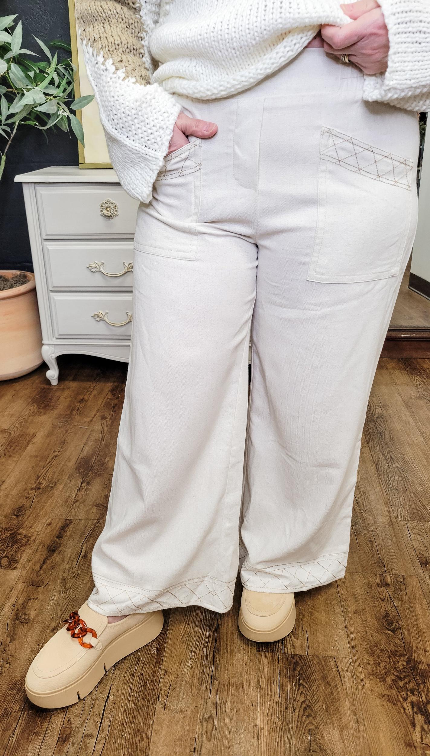 The Cabo Linen Pant, 2 Colors (Small-Large) Product Image