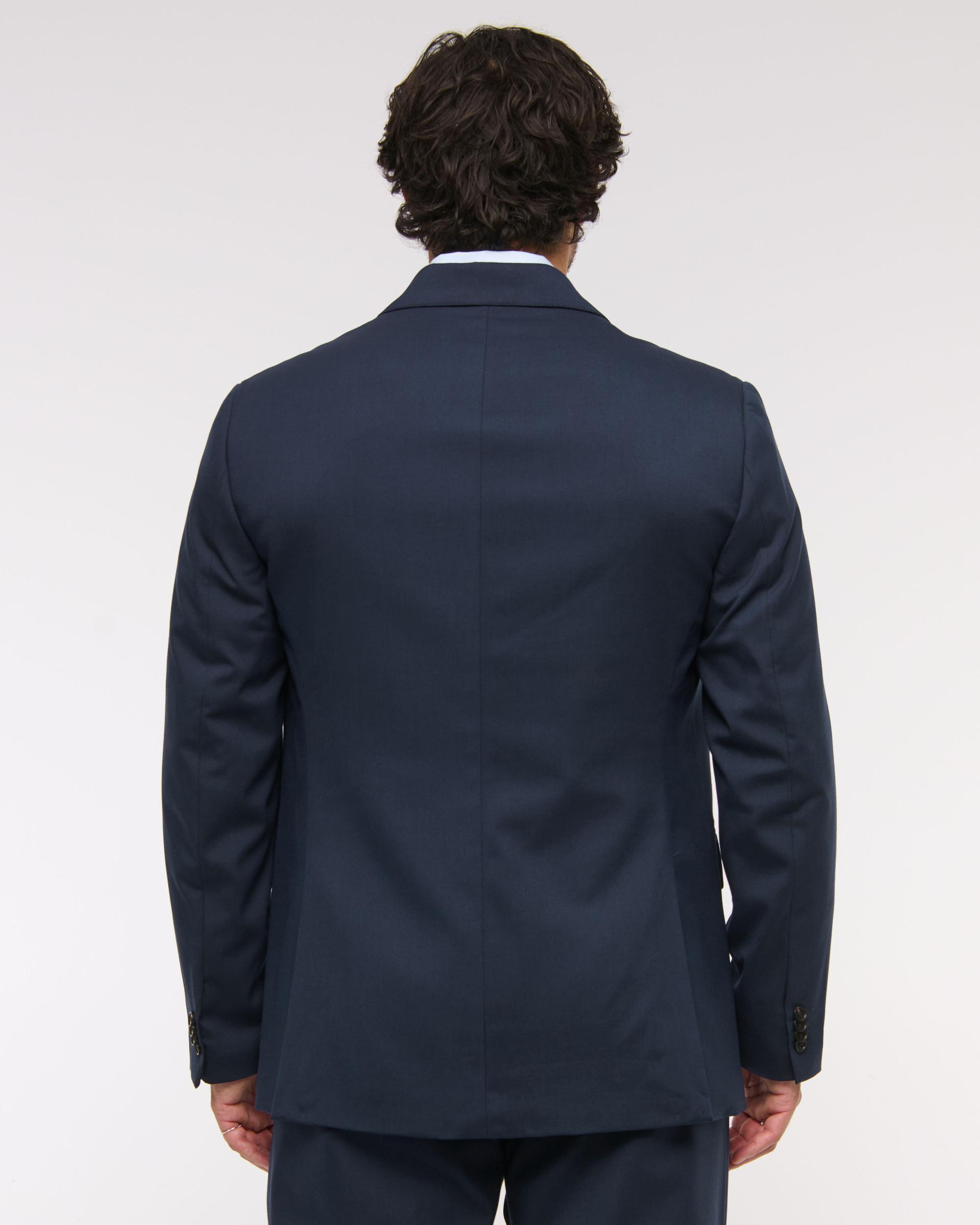 The A&F Collins Athletic Fit Linen-Blend Blazer Product Image
