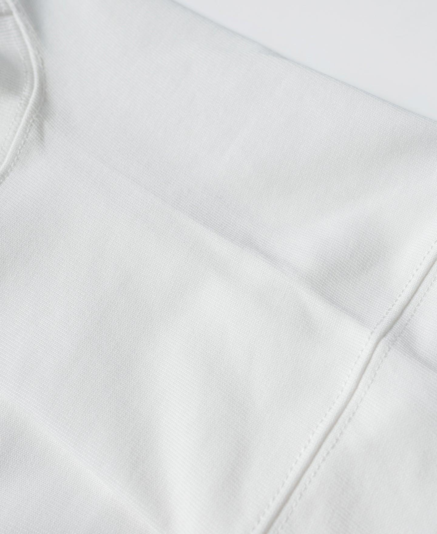 10.6 oz Reverse Weave T-Shirt - White Product Image