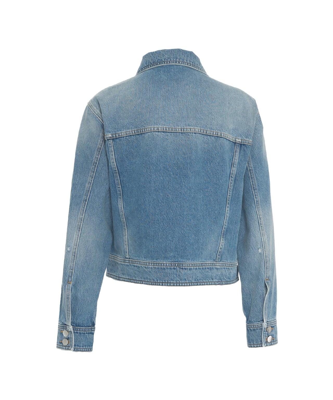 Cropped denim jacket Product Image