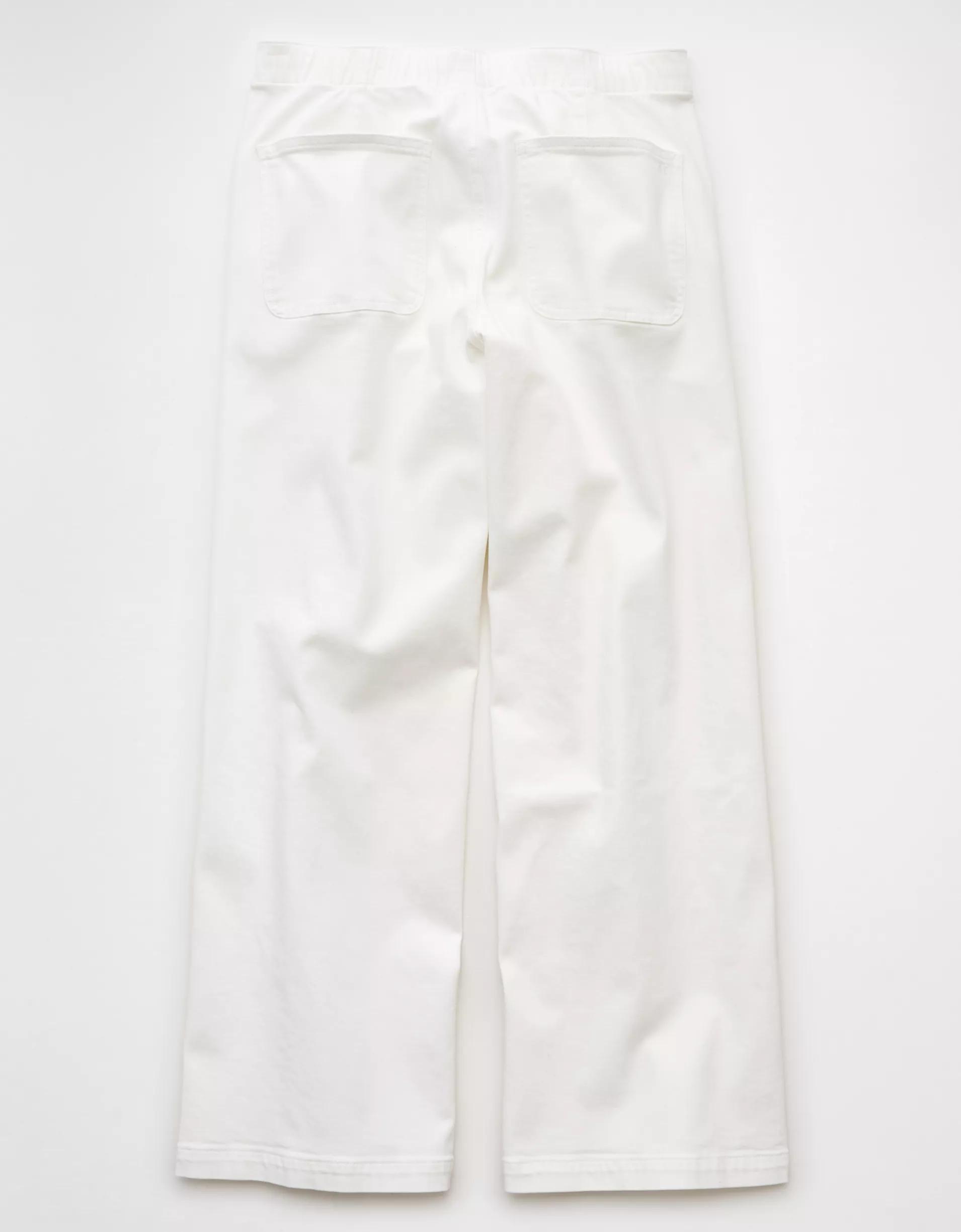 AE Stretch Low-Rise Ultra Wide-Leg Pull-On Jean Product Image