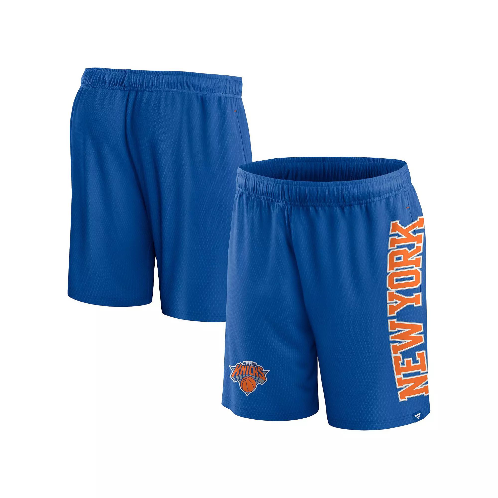 Men's Fanatics Branded Red LA Clippers Post Up Mesh Shorts,  Product Image