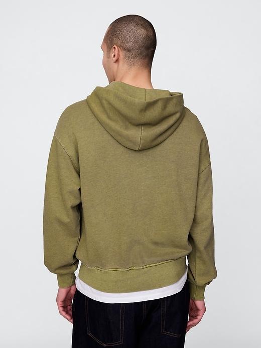Heavyweight Oversized Zip Hoodie Product Image