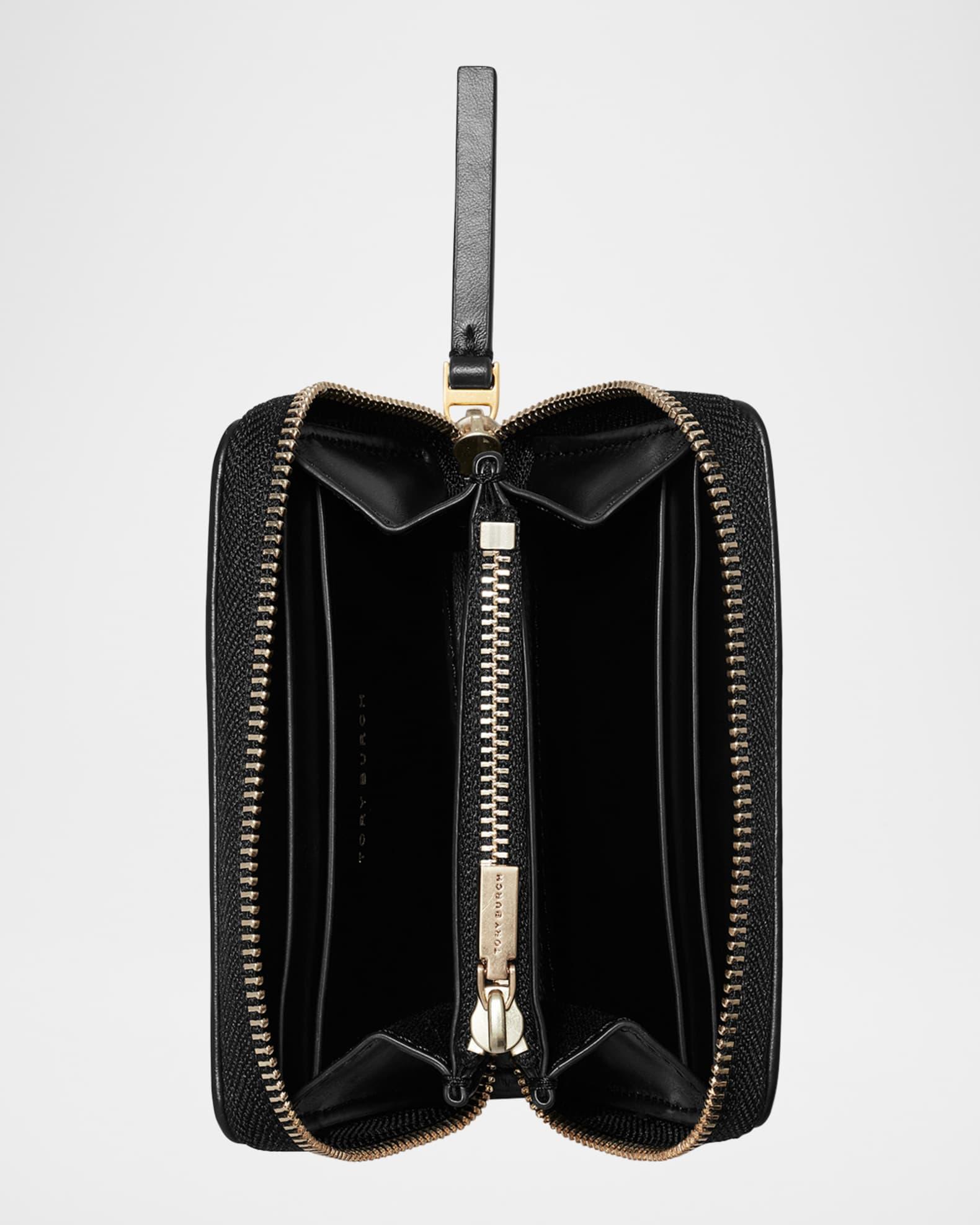 Kira Smal Diamond Quilted Leather Wallet  Product Image